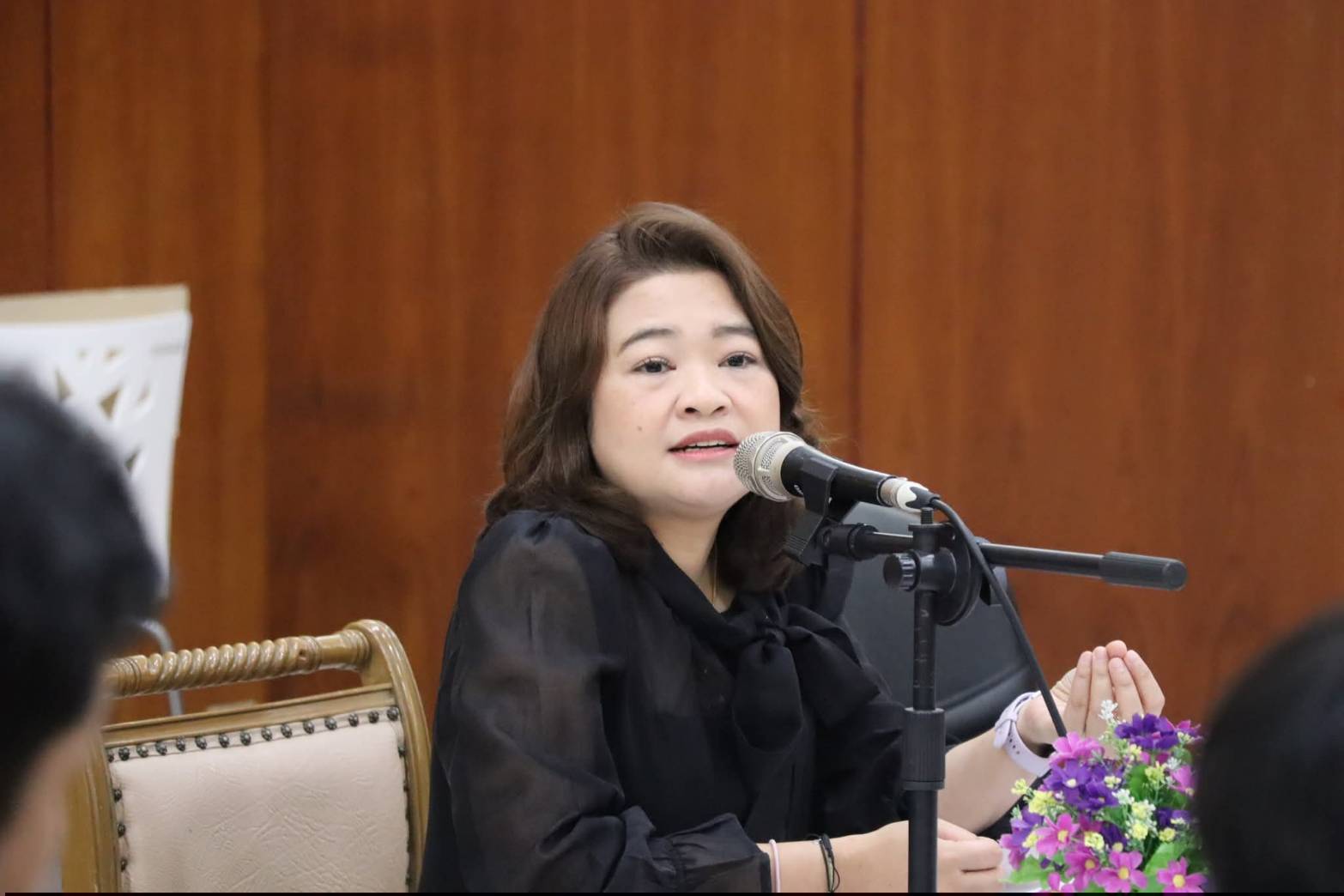 title - ผอ.ศพส. มอบหมายให้ ผู้อำนวยการกลุ่มฝึกอบรมและการพัฒนาผลิตภัณฑ์ เป็นผู้บรรยายพิเศษ ในหัวข้อเรื่อง 